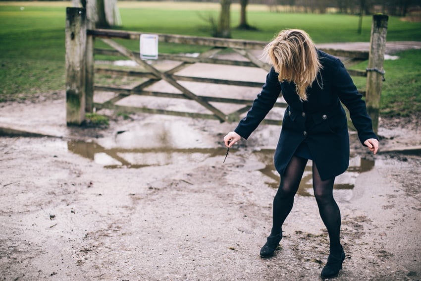 Derbyshire engagement shoot