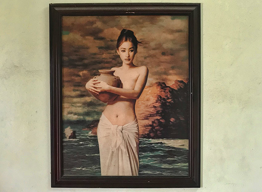 Girl with water