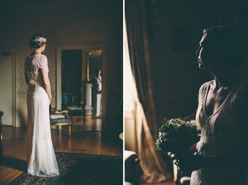 Creative bridal portraits