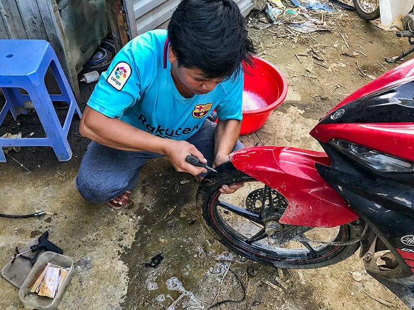 Tire Repair Shop