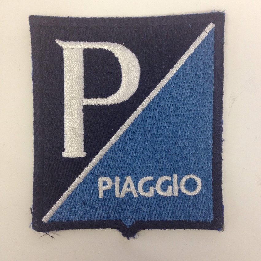 VESPA VINTAGE - Aufnäher "Piaggio" Emblem rechteckig – Bild 2
