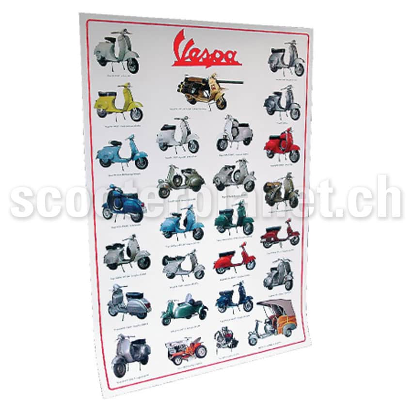 VESPA - Poster Vespa-Gallerie (2.Serie)