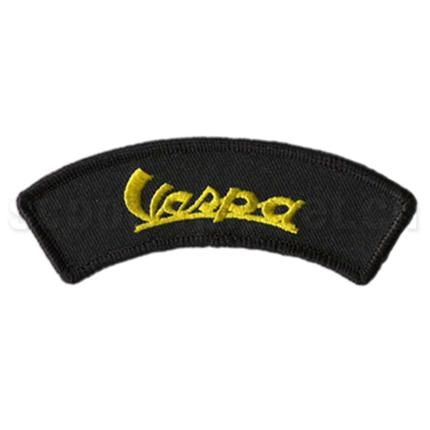 SCOOTERPRODUCTS - Aufnäher Halbbogen mit Schriftzug "Vespa"