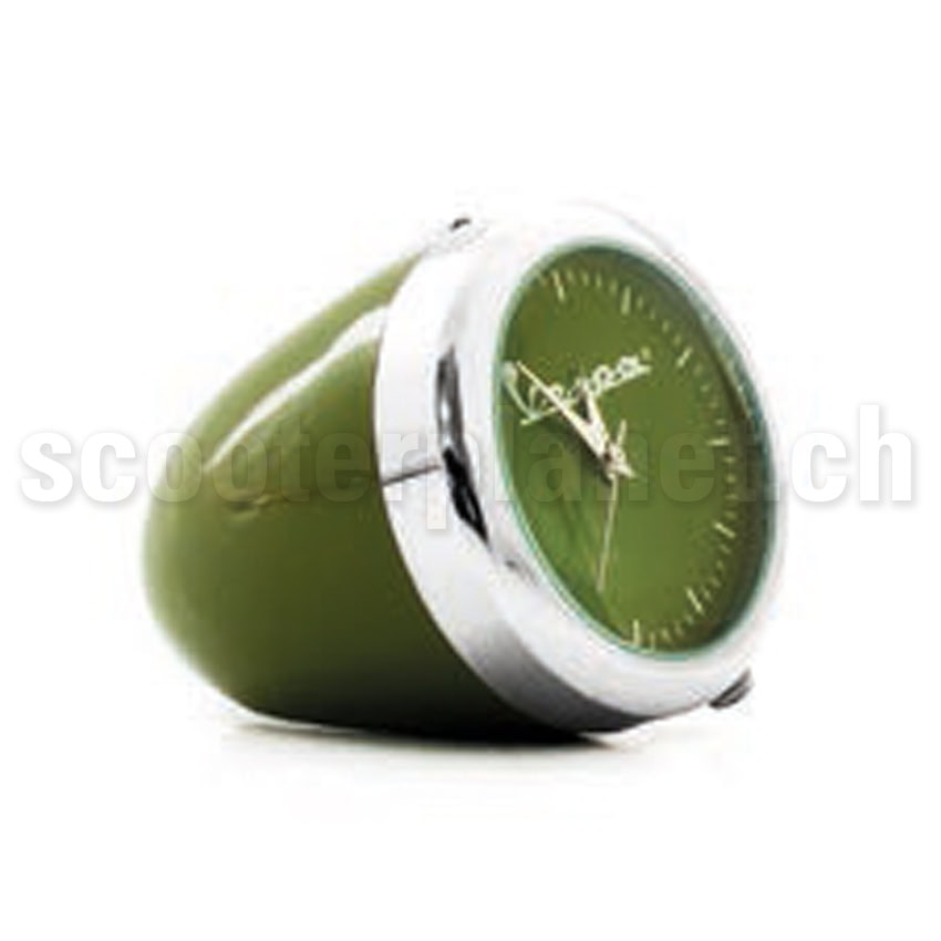 VESPA FORME - Tisch-Uhr klein, Stil "Lampe unten" Vespa Forme Grün