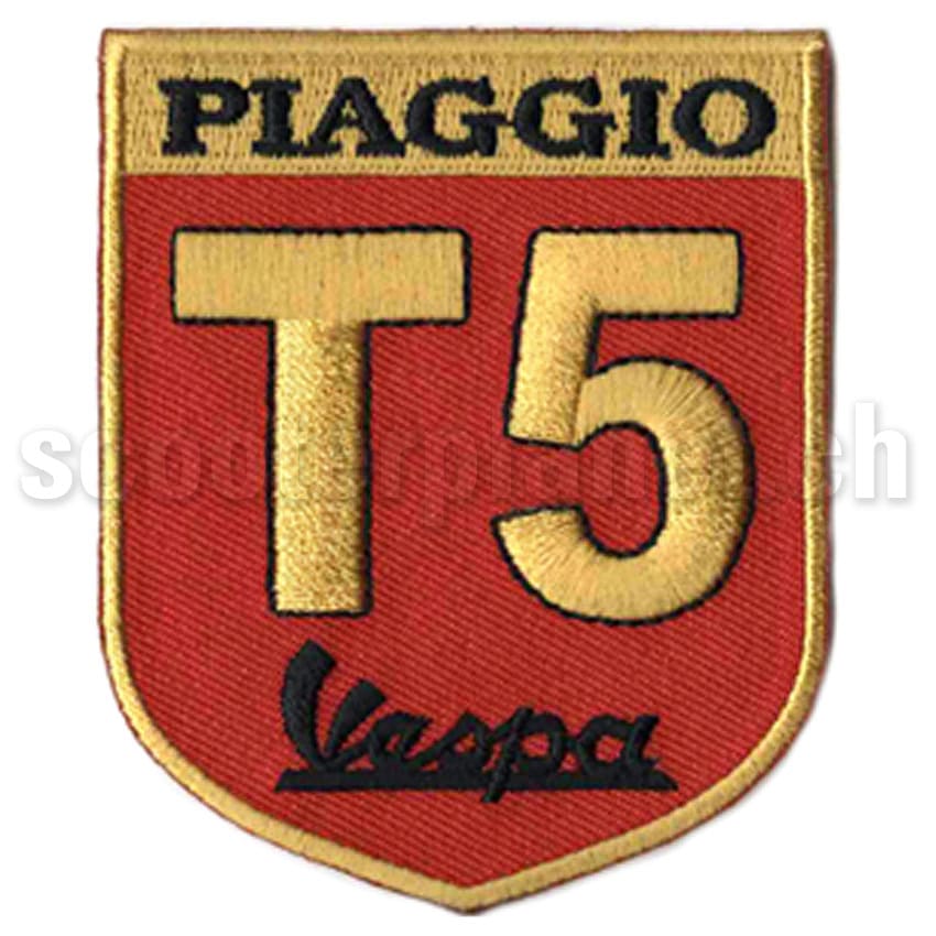 SCOOTERPRODUCTS - Aufnäher Wappen Vespa/Piaggio T5