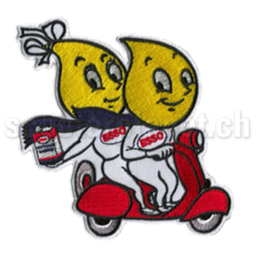 SCOOTERPRODUCTS - Aufnäher Esso fährt Vespa