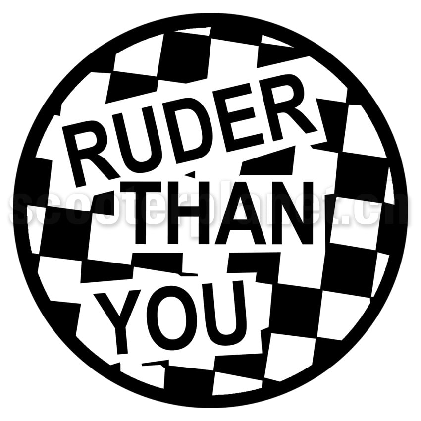 SCOOTERPRODUCTS - Kleber Ruder Than You, rund mittel
