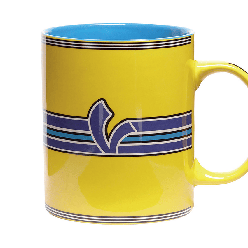 VESPA - Tasse mit Motiv "V-Stripes" Gelb