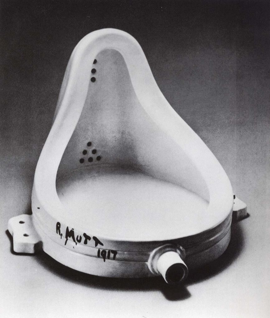 Marcel Duchamp, Fountain, replica