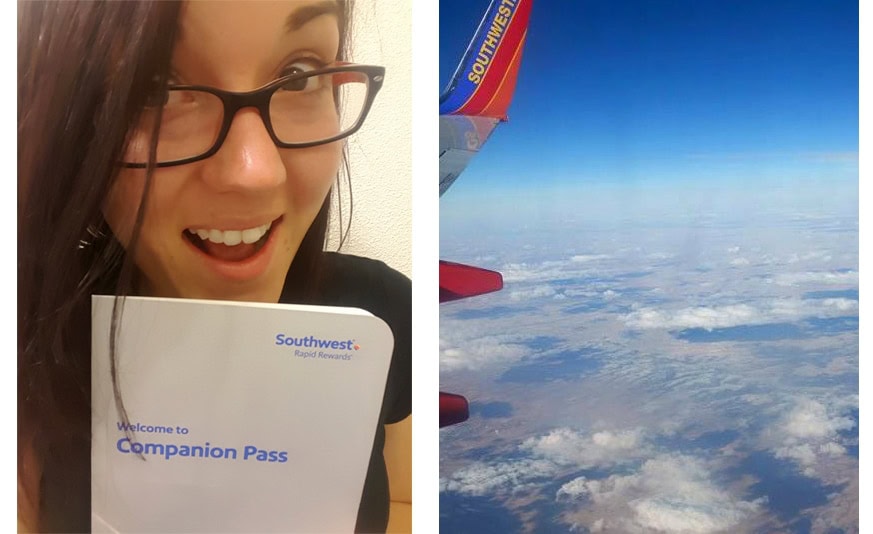 chase southwest visa and southwest companion pass