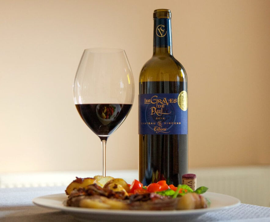 Food and wine writer Bottle and glass of red wine