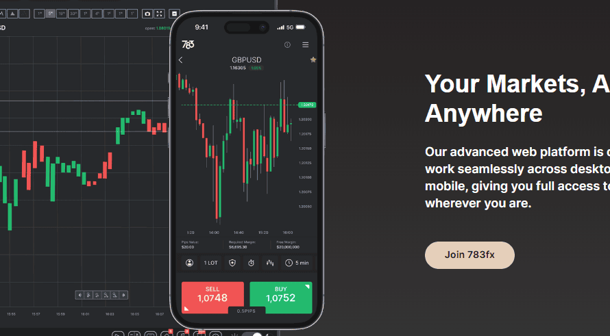 783FX.com Rolls Out Optimized Mobile Trading Experience