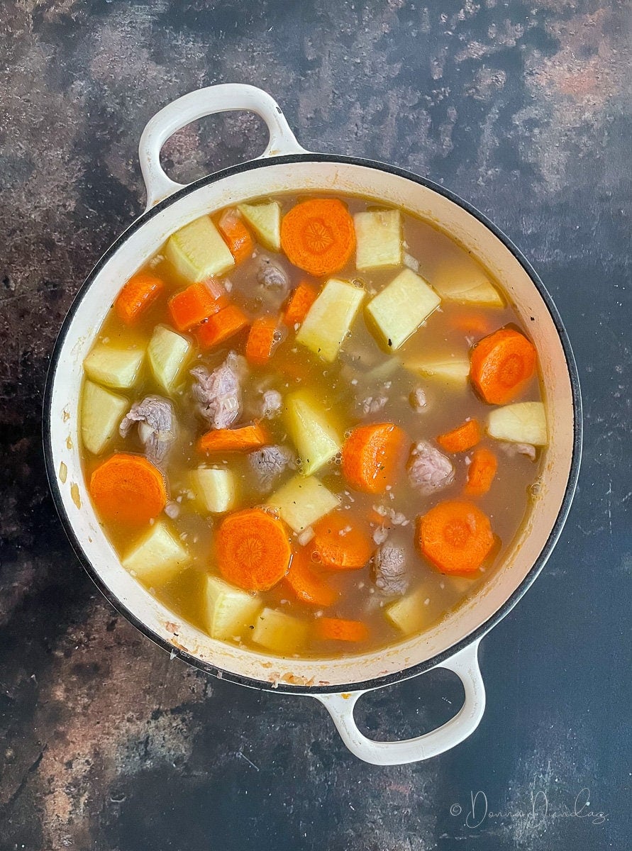 Minted Lamb Hotpot - Easy Midweek Meals and More by Donna Dundas