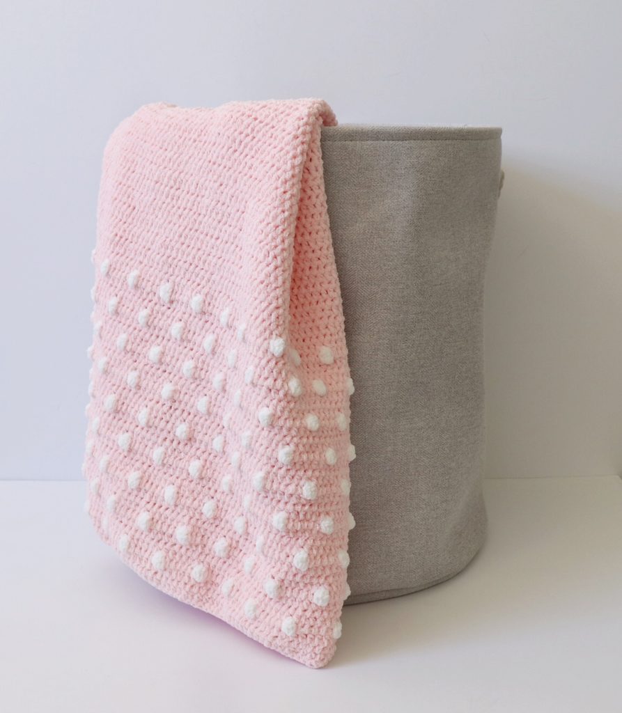 Crochet Polka Dot Ends Blanket