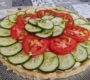 Tarte thon crudités