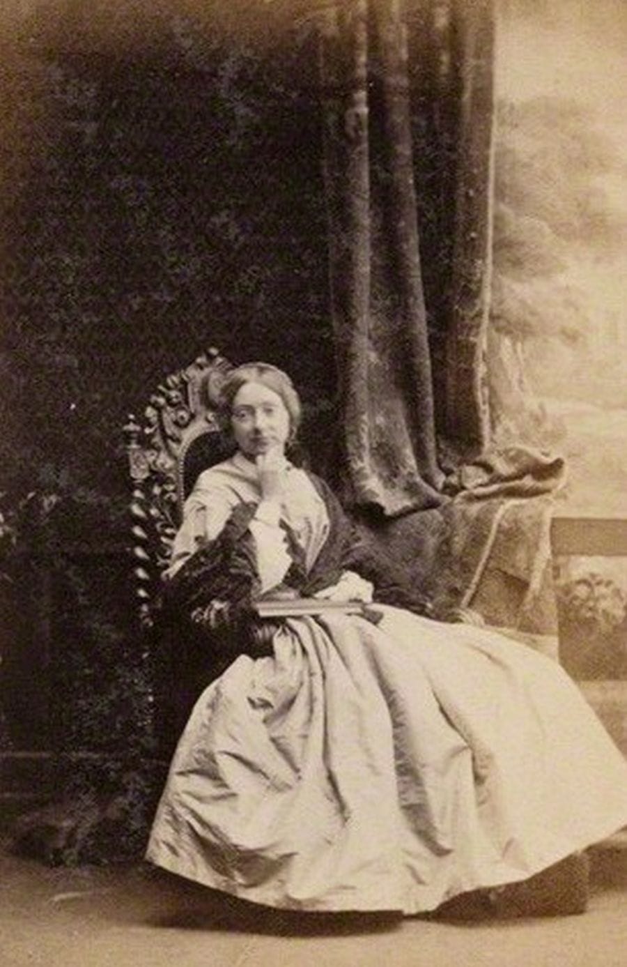 Maude Stanley 1861. Photograph by Camille Silvy - Widipedia pd