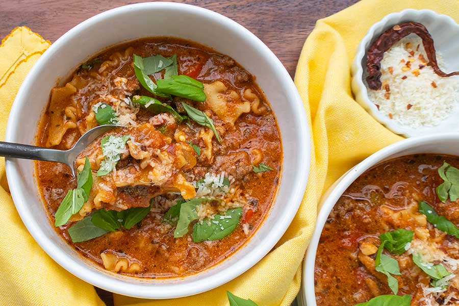 best gluten free lasagna soup