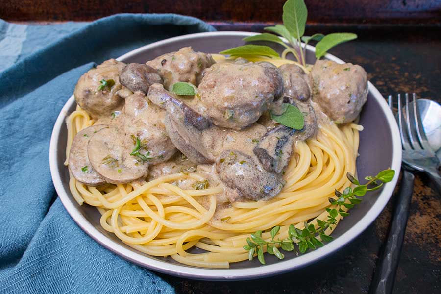 GrainFree Meatball Stroganoff Only Gluten Free Recipes