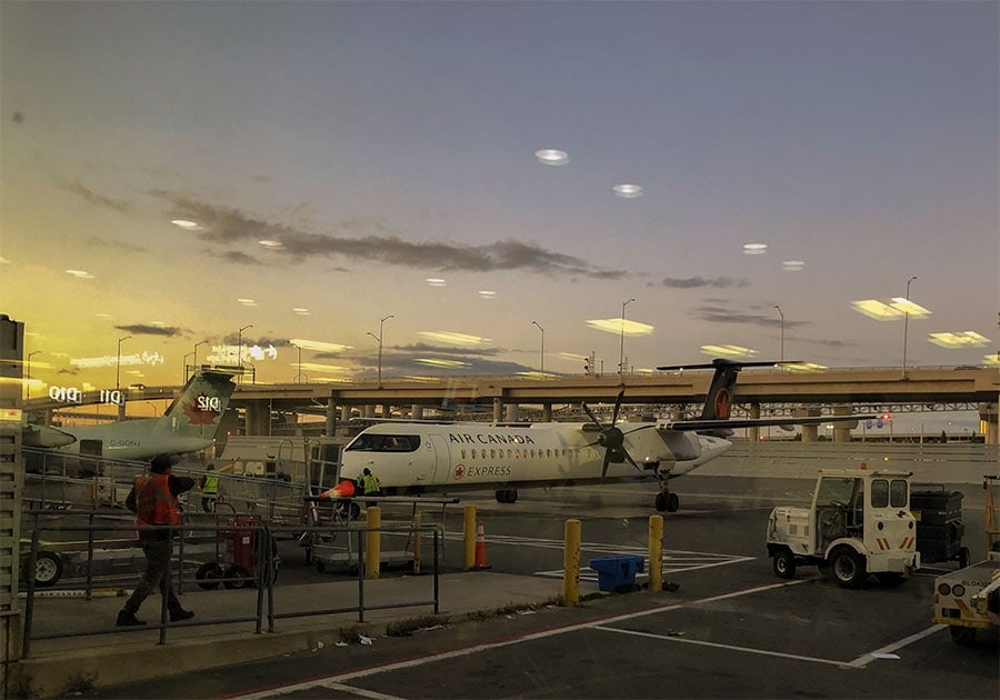 Air Canada plane