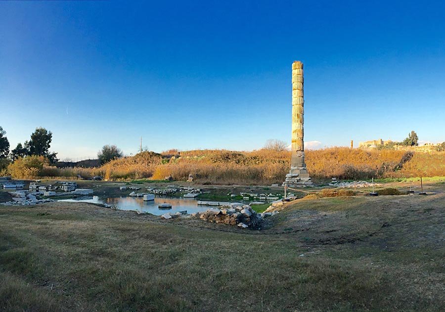 efes artemis tapınağı günümüz