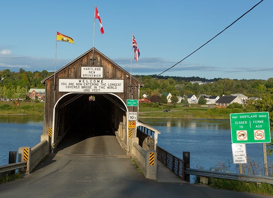 The Hartland Port Bridge