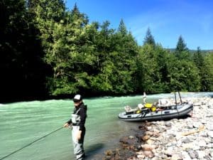 Guided fly fishing in Vancouver BC