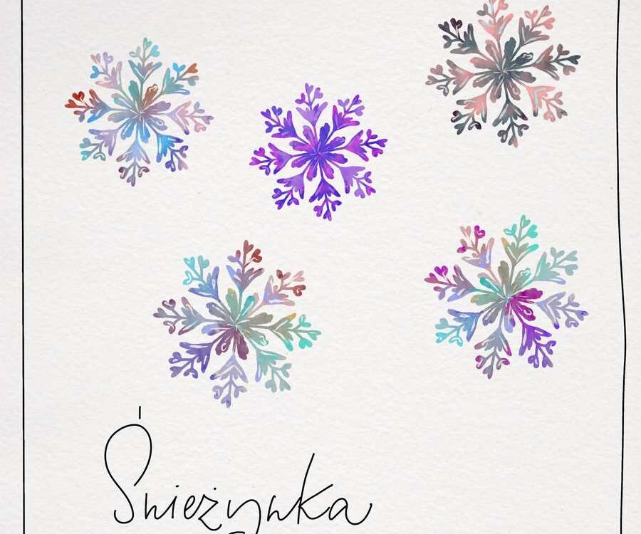 radialna linia pomocnicza Procreate