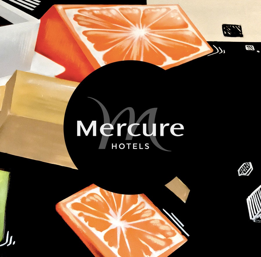 Hôtel Mercure : Fresque « Petit Dej »