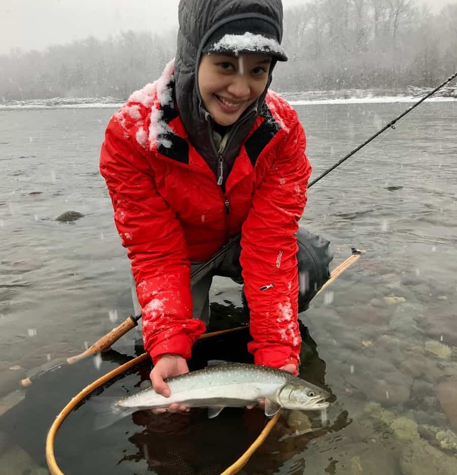 winter fly fishing