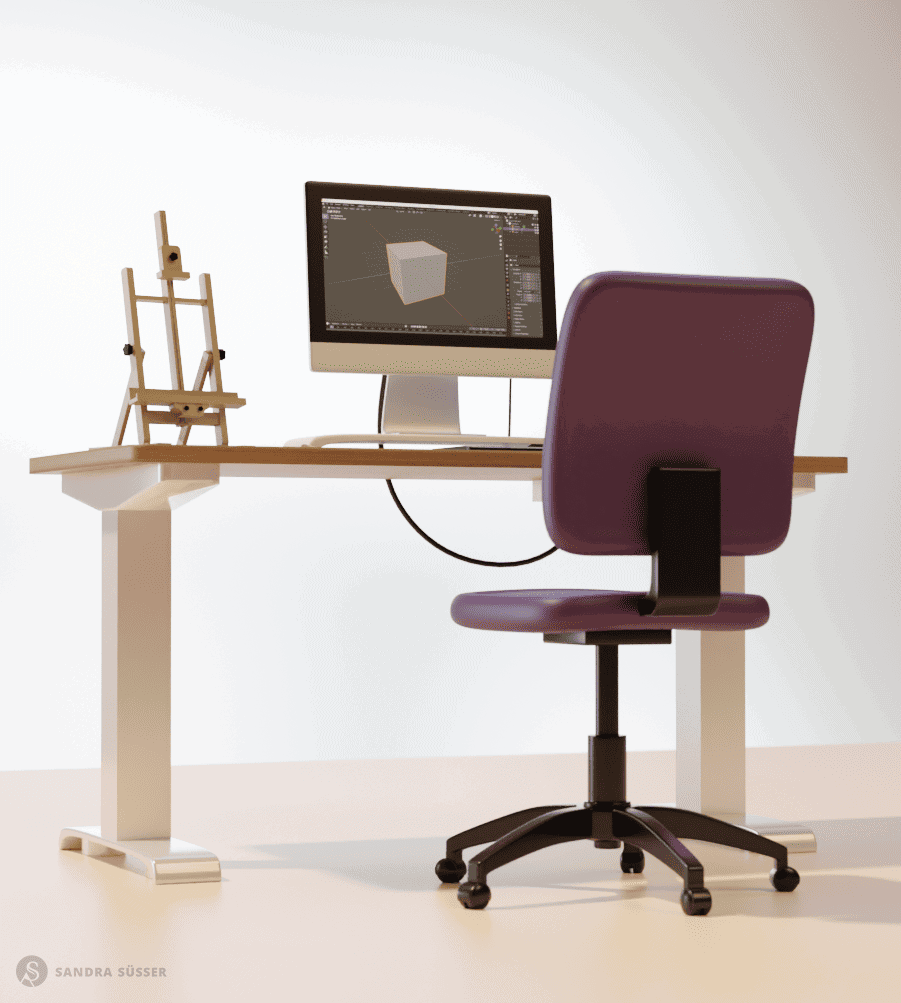 3D Modellieren lernen – Schachset Beispiel Sandra Süsser