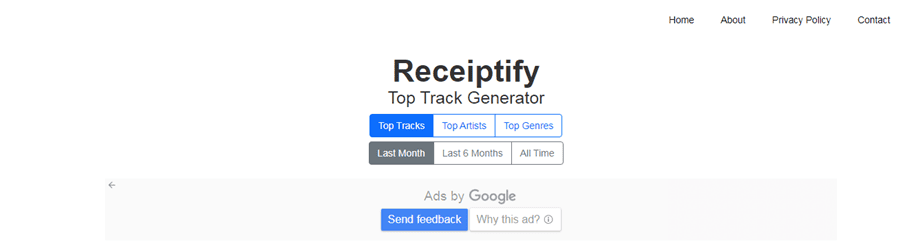 Receiptify- How to see your Spotify stats? 6 Receiptify track generator