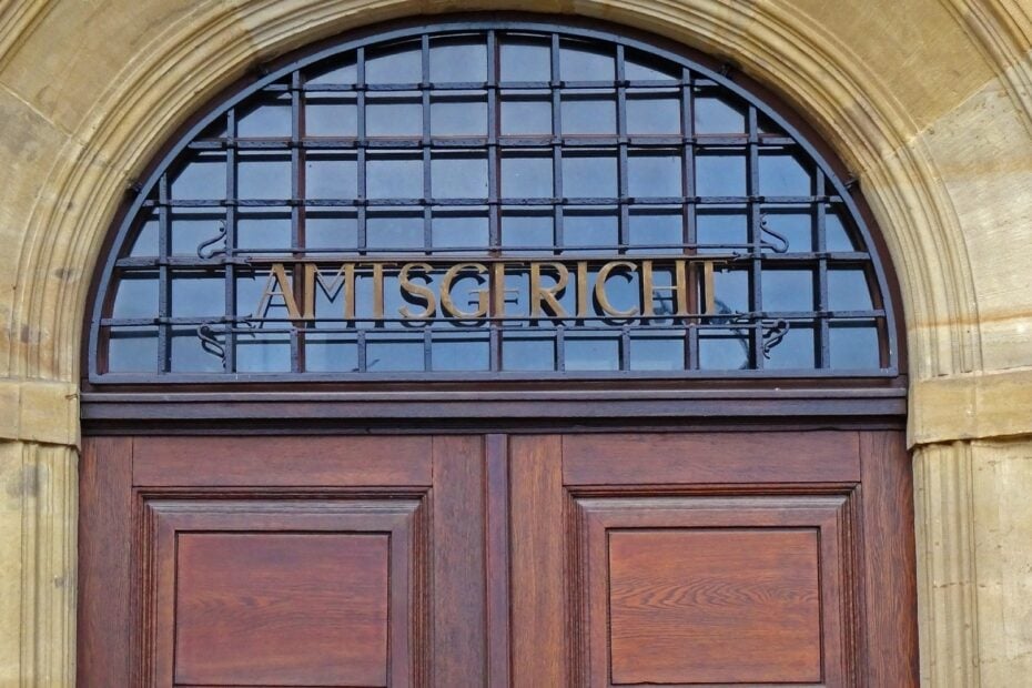 Auflassungsvormerkung Grundbuchauszug Grundbuchamt Amtsgericht
