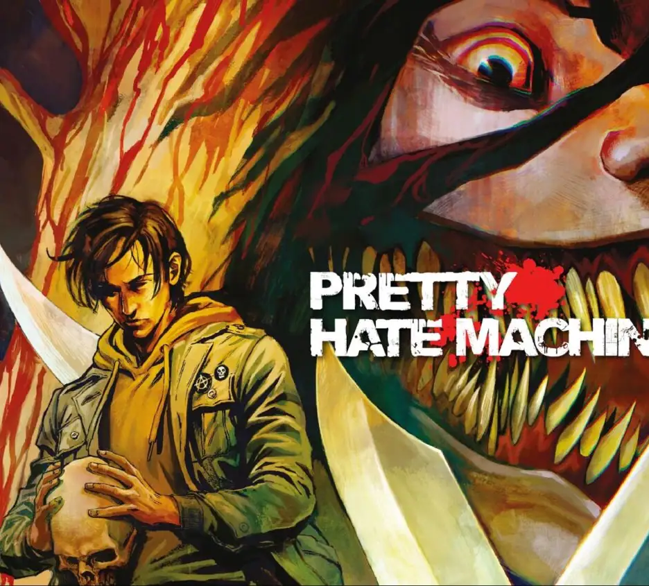 Cover art for Pretty Hate Machine #1 by Tim Seeley, Ryan O’Nan, and Paolo Armitano from Mad Cave Studios