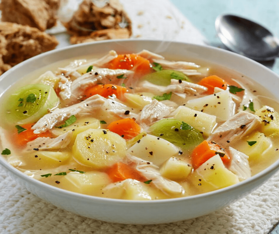Easy Homestyle Chicken Vegetable Soup