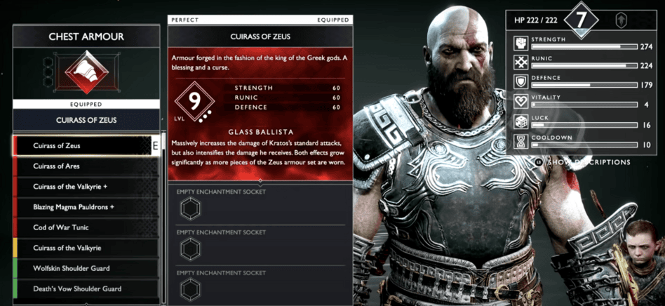 God of War Ragnarök' New Game+ update adds armor, level caps and  enchantments