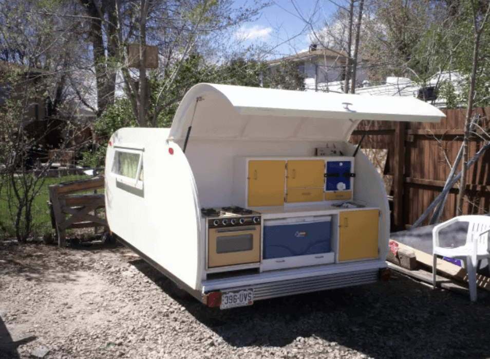 1930's style outdoor kitchen