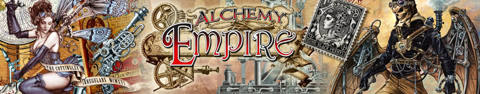 Alchemy Empire kuvapankki sisältää useita huippukuvituksia raskaasta metallista kevyeen. Kook on Alchemy England agentti pohjoismaissa.