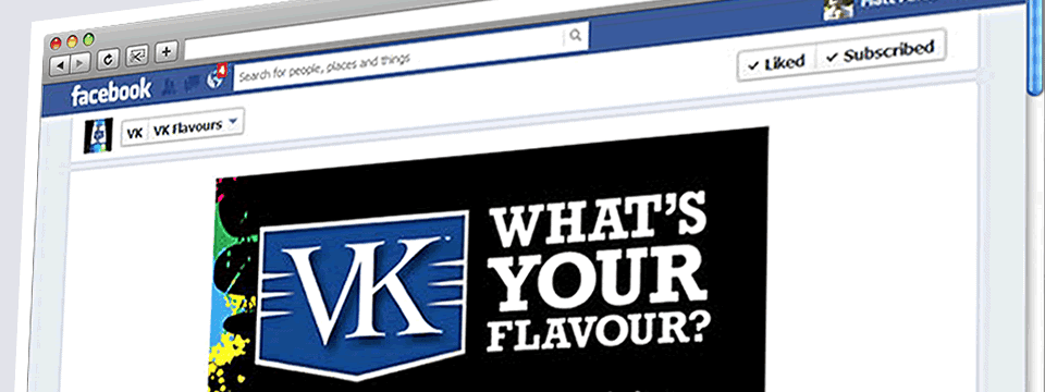 VK Flavours | Web Design Sheffield
