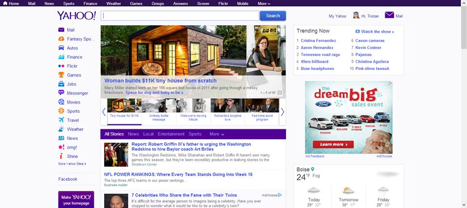 And wham, I get to end the year being on the front page of the 4th most trafficked website in the whole wide world!
