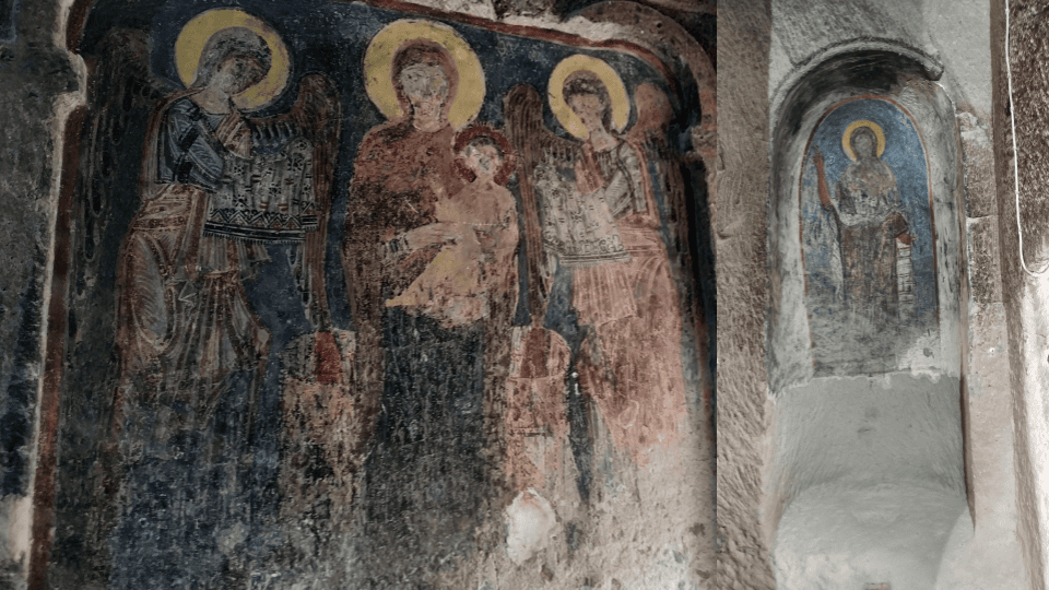 Gümüşler Manastırı fleskler