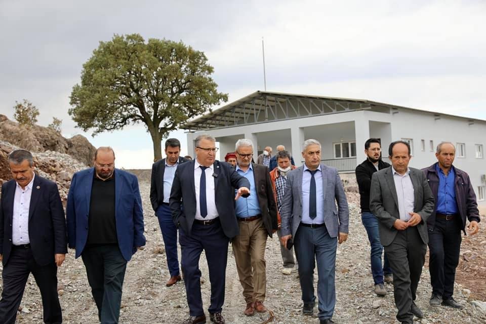 Başkan Çerçi Pelitalan ve Maldan’da yatırımları inceledi