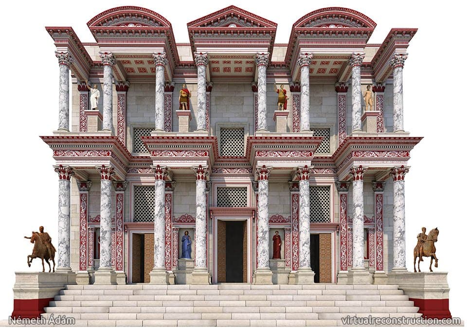 celsus kütüphanesi 2000 yıl önceki çizimleri