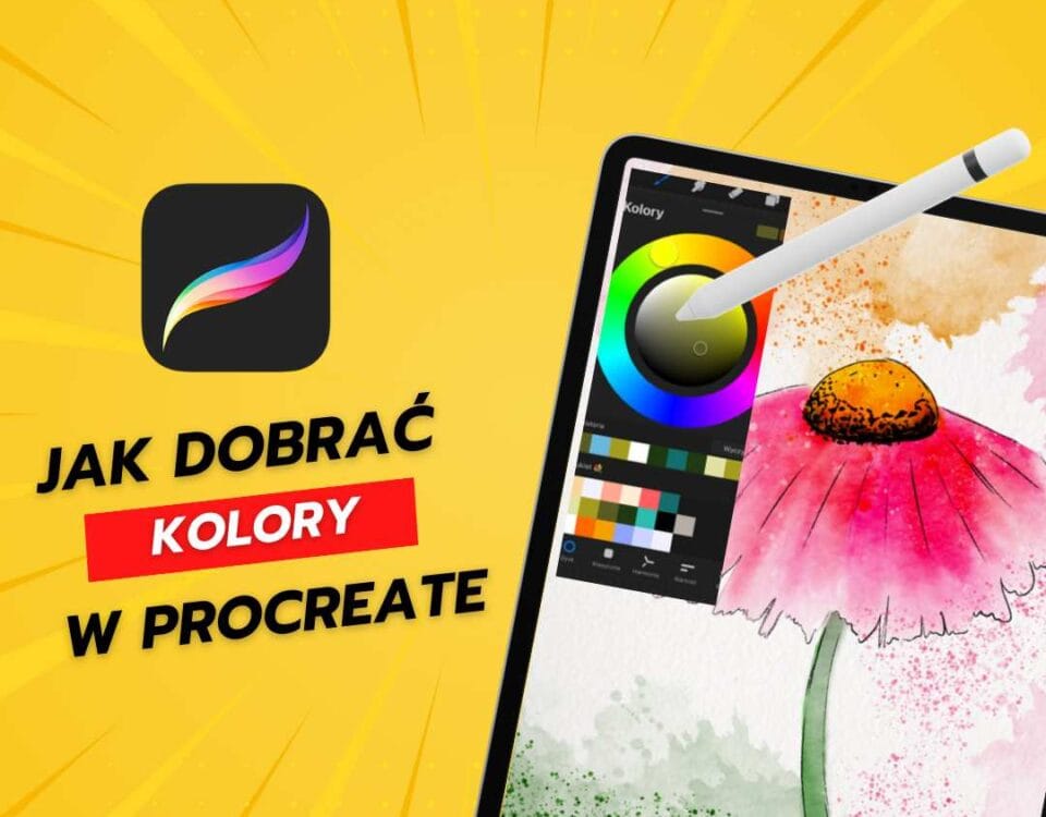 paleta barw kolorow w Procreate