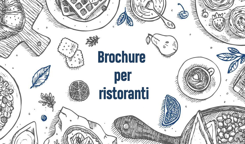 brochure per ristoranti
