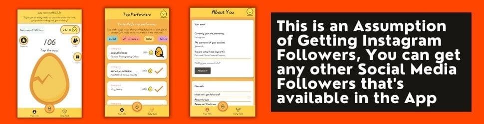 social media followers tappy app