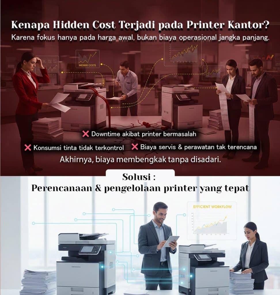 Hidden Cost denagan Managed Print Services Newton