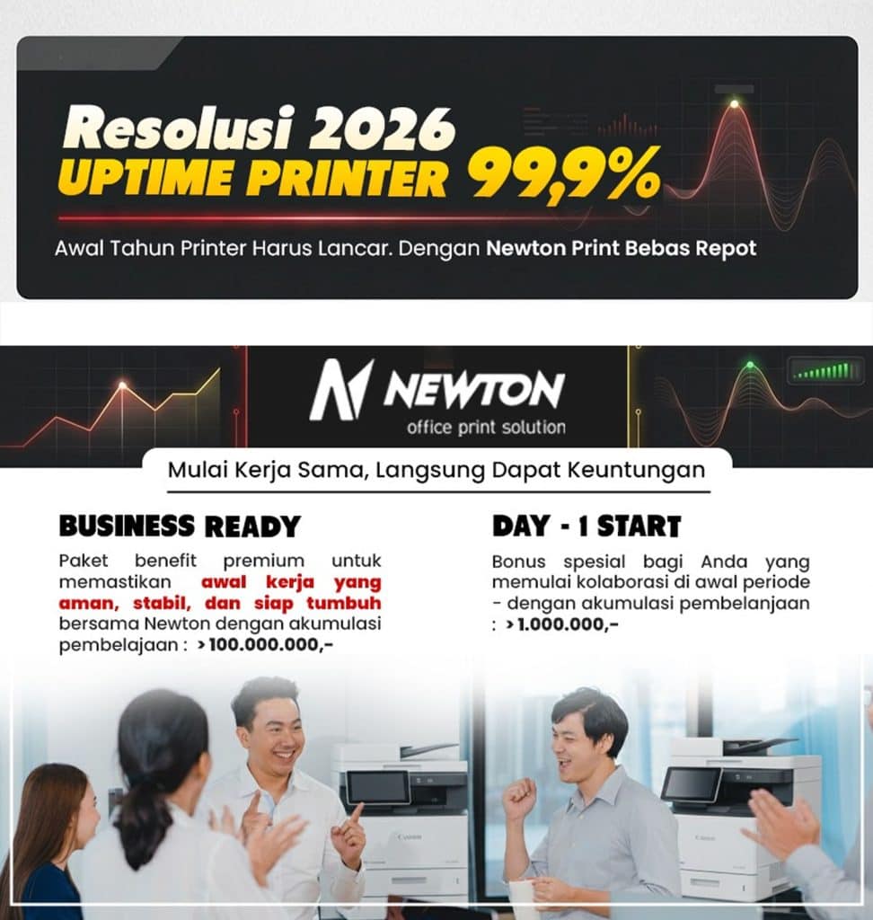 sewa printer b2b newton teknologi
