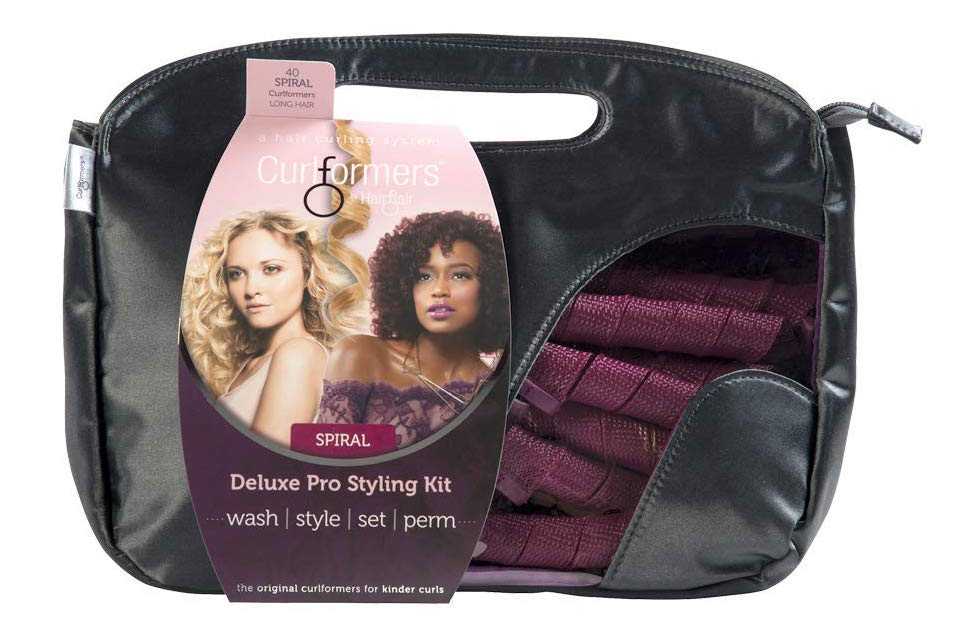 natural hair gifts, Curlformers Hair Curlers Deluxe Range Spiral Curls Styling Kit