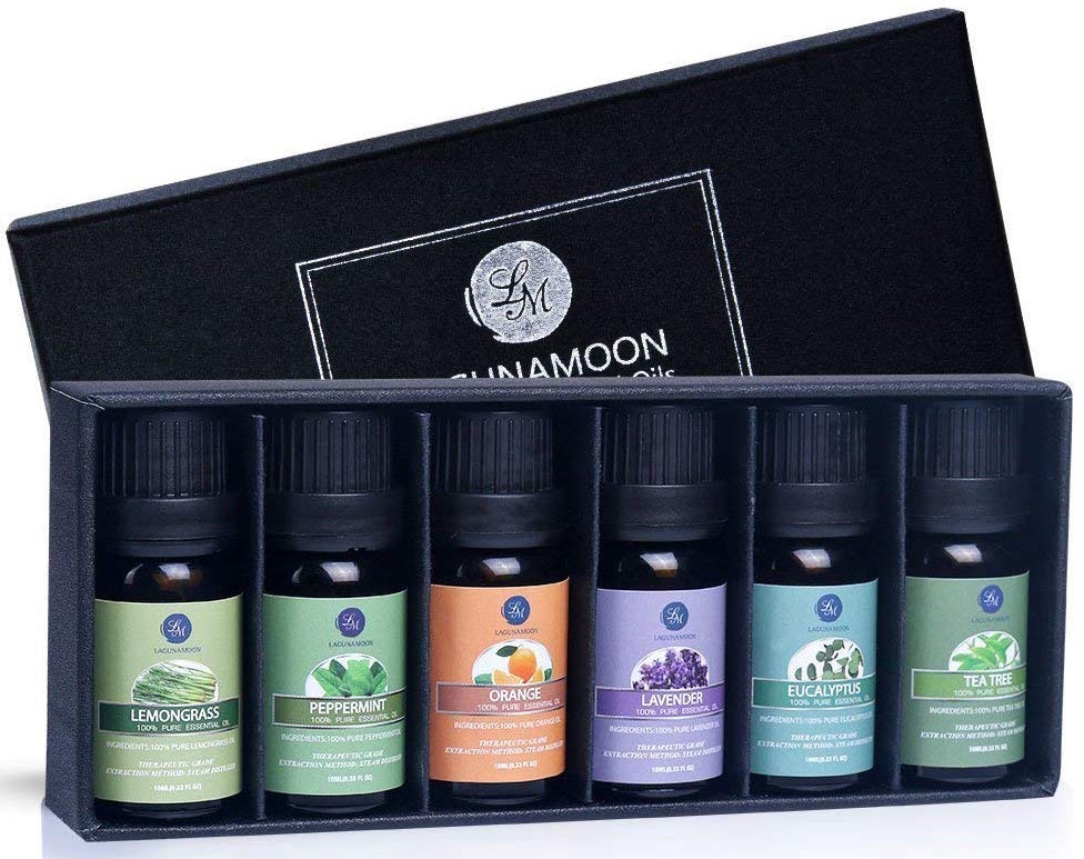 gifts for hair lovers, Lagunamoon Essential Oils Gift Set