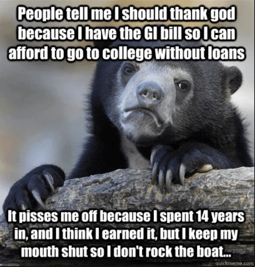 GI Bill Memes